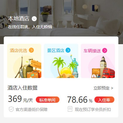 乾安同城酒店优选小程序商城制作